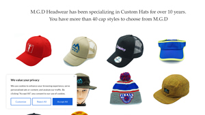 Cap Manufacturer | M.G.D HEADWEAR - headwear manufacturer