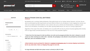 OEM Bulk & Wholesale: Lithium Coin Cell Batteries - Microbattery - battery bulk