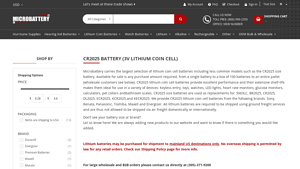 CR2025 Battery | Coin Cell Battery - Microbattery - cr2025 bulk