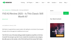 FiiO A3 Review 2025 - Is This Classic Still Worth It? - fiio q3 amplifier original manufacturer