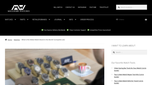 What is the oldest watch brand in the world? - Millenary Watches - oldest watch manufacturer