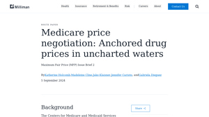 Medicare price negotiation: Anchored drug prices in uncharted waters - imbruvica manufacturer