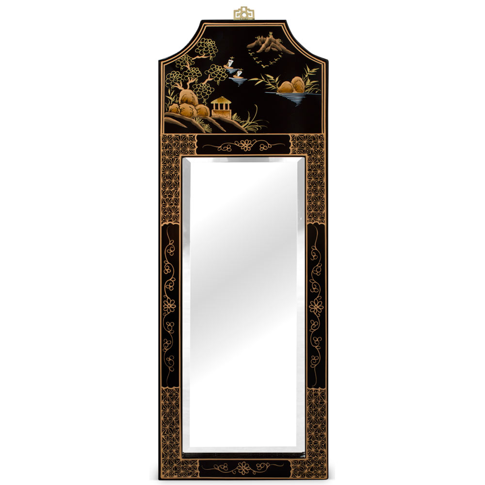 A relevant stock photo of mirror china in a typical setting.