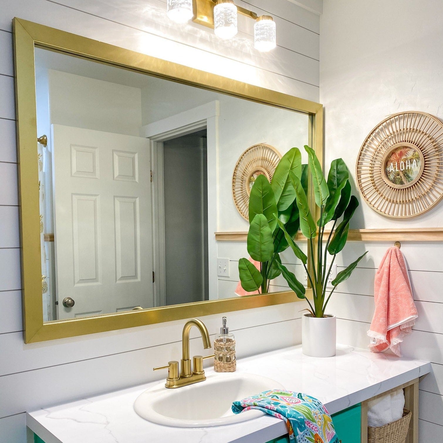 A relevant stock photo of mirror frame custom in a typical setting.
