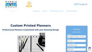 Planner Printing - Custom High-Quality Planners - Only 10 Minimum Quantity - custom planner manufacturer