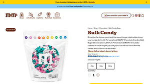 Bulk Candy - M&M'S - candy bag bulk