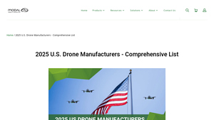 2025 U.S. Drone Manufacturers - Comprehensive List - drone manufacturer