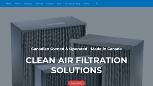 Clean Air Filtration Solutions - Modern Air Filtration Corporation - usa pleated air filters manufacturer