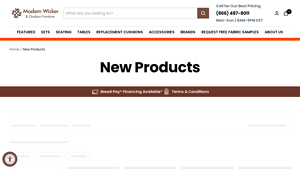 New Products - Modern Wicker - lawn furniture wholesale