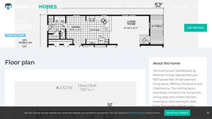 Northwood A25256 from - ModularHomes.com - redman mobile home manufacturer