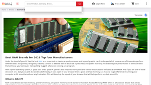 Best RAM Brands for 2021 Top four Manufacturers - Moglix - best ram manufacturer