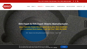 EVA Foam and EVA Foam Sheets - Monmouth Rubber & Plastics - eva foam manufacturer