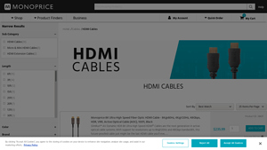 HDMI Cables - Monoprice.com - hdmi to hdmi cable factory