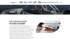 About Us | Monterey Boats - boat manufacturer in florida