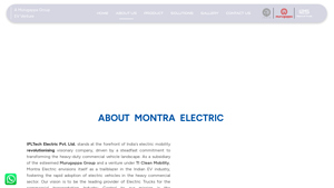 About Montra Electric Truck | Pioneering Electric Truck Technology - montra electric auto company
