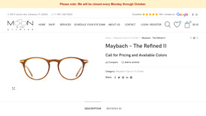 Maybach - The Refined II - Moon & Co Eyewear - maybach eyewear company