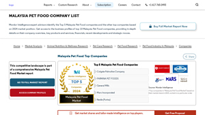 Malaysia Pet Food Companies - Top Company List - Mordor Intelligence - pet food manufacturer