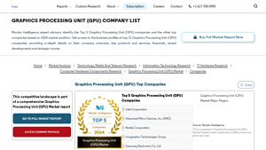 Graphics Processing Unit (GPU) Companies - Top Company List - best gpu manufacturer
