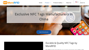 RFID Tag manufacturer, Custom NFC Tags, Library Tag ... - MoreRFID - rfid stickers bulk