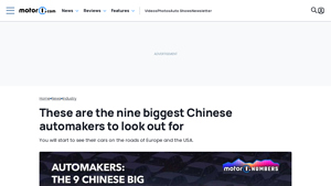 These are the nine biggest Chinese automakers to look out for - car manufacturer in china
