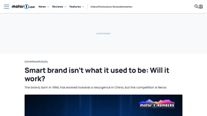 Smart brand isn't what it used to be: Will it work? - Motor1.com - smart car manufacturer