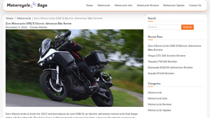 Zero Motorcycles DSR/X Electric Adventure Bike Review - santa cruz electric motorcycle manufacturer