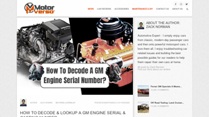 How to Decode & Lookup a GM Engine Serial & Casting Number - Motor Verso - 1992 manufacturer code lookup