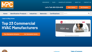 Top 23 Commercial HVAC Manufacturers - Metalphoto of Cincinnati - hvac manufacturer