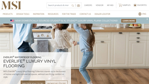 Everlife Luxury Vinyl Flooring - MSI Surfaces - luxury vinyl plank factory