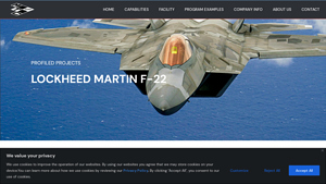 Canopy Tooling Company, Aerospace Tooling Manufacturer - MTCcorp - f22 manufacturer