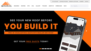 Steel Buildings, Metal Buildings, Metal Roofing - Mueller, Inc - steel building manufacturer