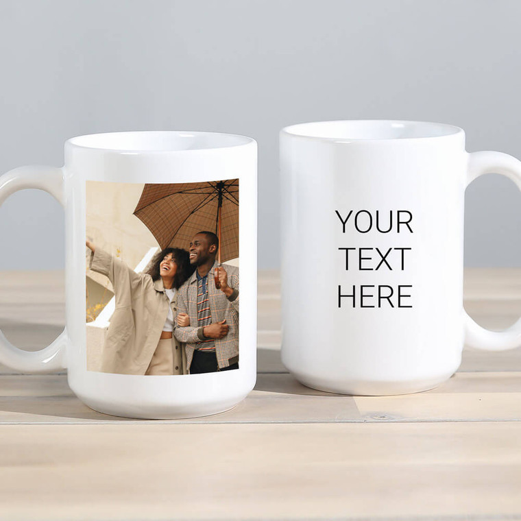 A relevant stock photo of mugs custom in a typical setting.