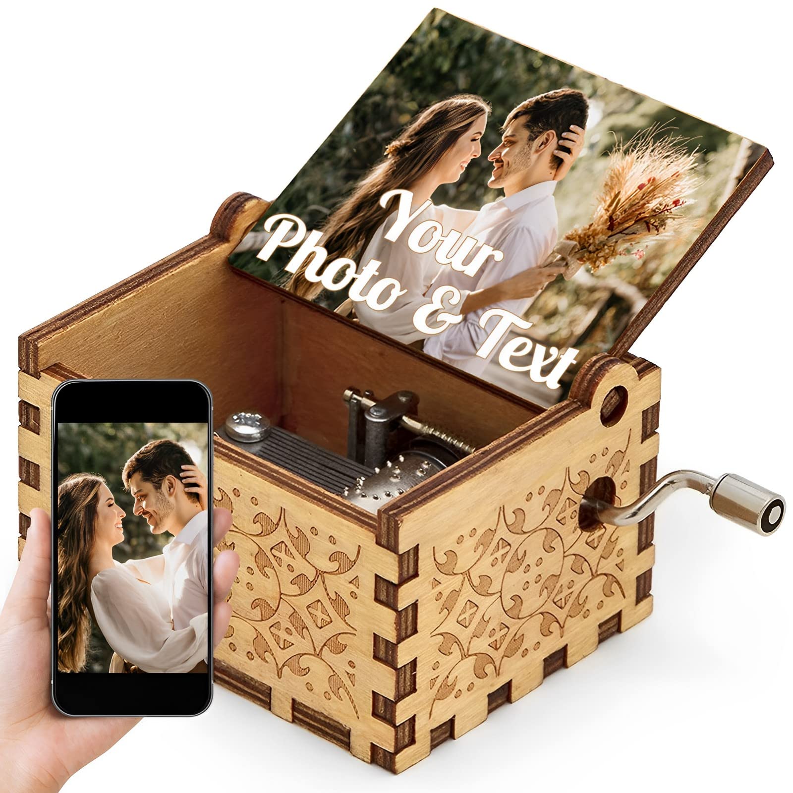 A relevant stock photo of music box custom in a typical setting.