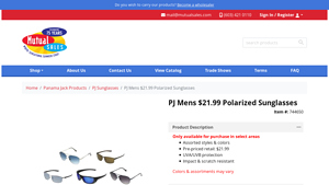 PJ Mens $21.99 Polarized Sunglasses - Mutual Sales - polarized sunglasses bulk