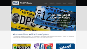 MVLS :: License Plate Custom Manufacture & Design - manufacturer license plate