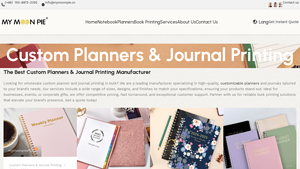 Custom Planners & Journal Printing - mymoonpies.com - custom planner manufacturer