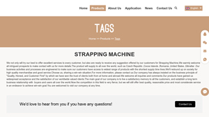 Strapping Machine Factory,Distributor - strapping machine factory