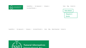 Nutritional Supplement Custom Contract Manufacturer | NAI - contract manufacturer nutritional supplements