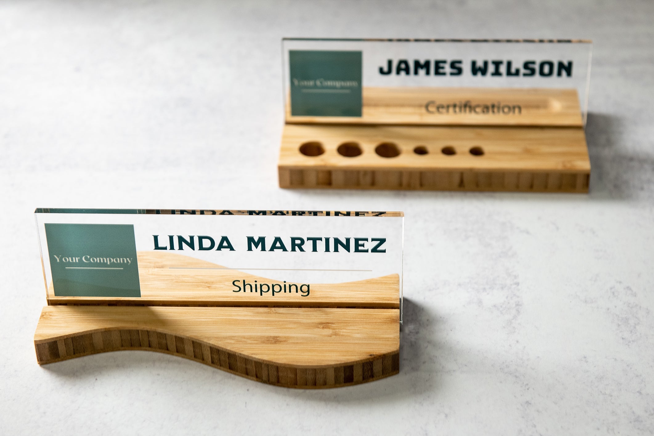 A relevant stock photo of nameplate custom in a typical setting.
