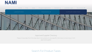 Nami Certification - aama window manufacturer code lookup