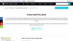 Hospital Bed Manufacturer | Hospital Bed Suppliers | Hospital Bed ... - hospital bed manufacturer