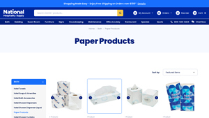 Bulk Paper Products for Hotels - Shop Toilet Paper & Facial Tissue - bathroom tissue paper bulk