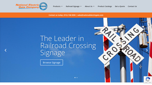 Railroad Crossing Products | National Electric Gate Company - gate manufacturer