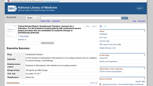 Executive Summary - Clinical Review Report: Guselkumab (Tremfya) - NCBI ... - tremfya manufacturer