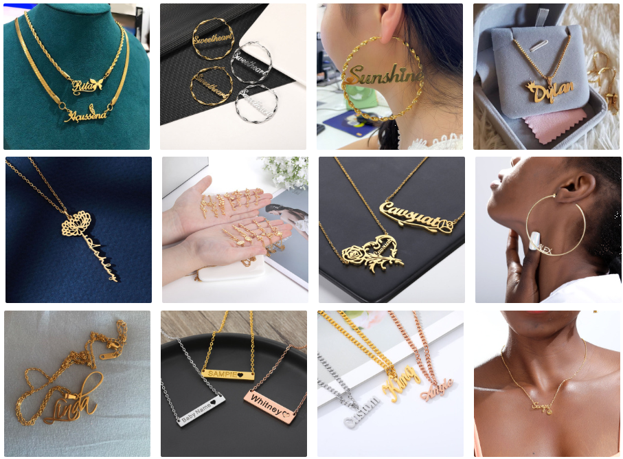 A relevant stock photo of necklace supplier in a typical setting.