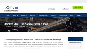 Stainless Steel Pipe Manufacturer India, SS Seamless / Welded Pipe - ss pipe manufacturer