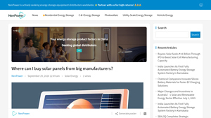 Where can I buy solar panels from big manufacturers? - buy solar panels direct from manufacturer