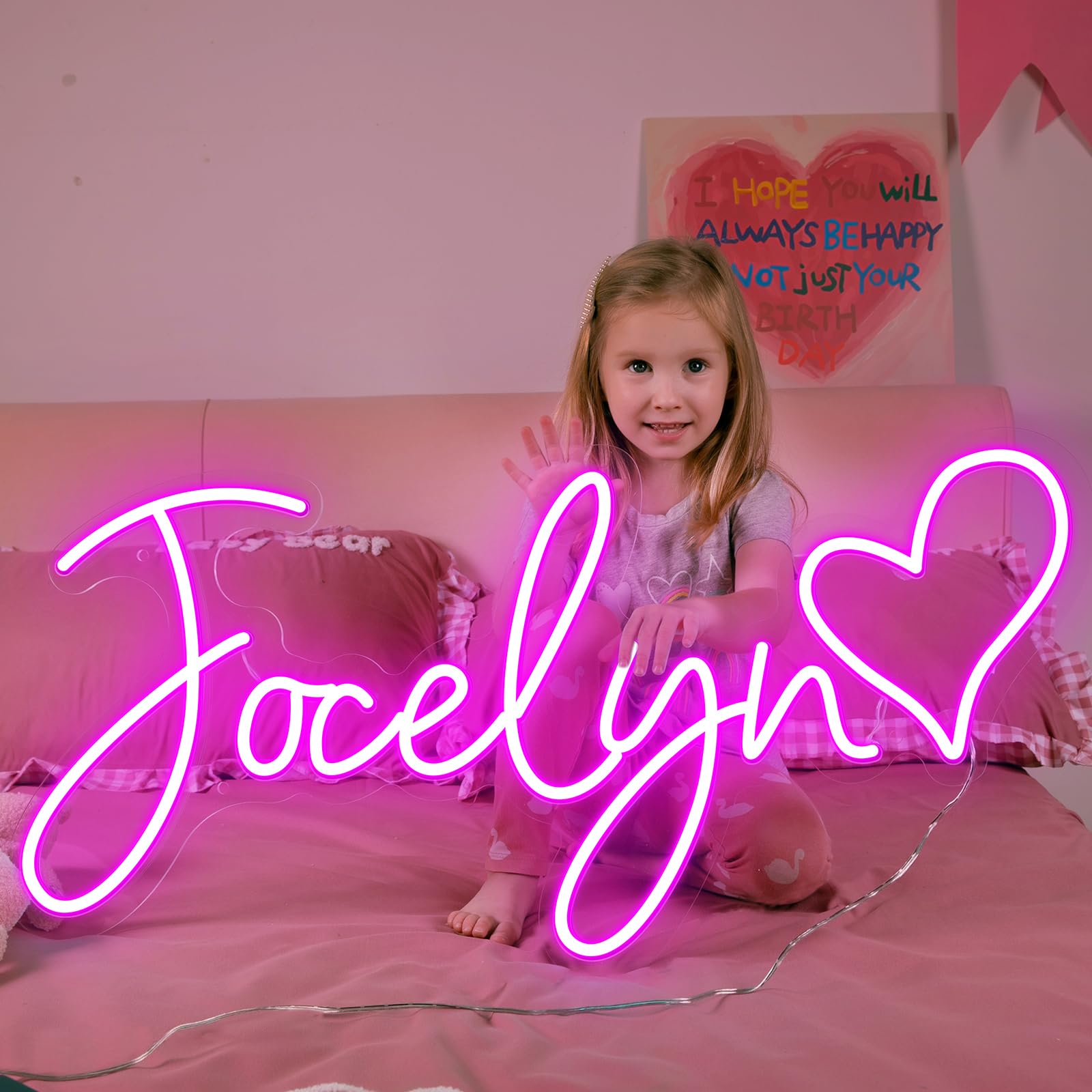 A relevant stock photo of neon signs custom in a typical setting.