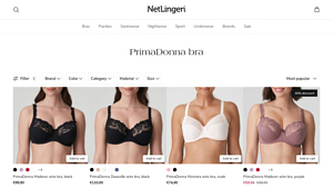 ᐅ PrimaDonna bras • Large selection ⇒ Save up to 50% - Netlingeri - prima donna bra company