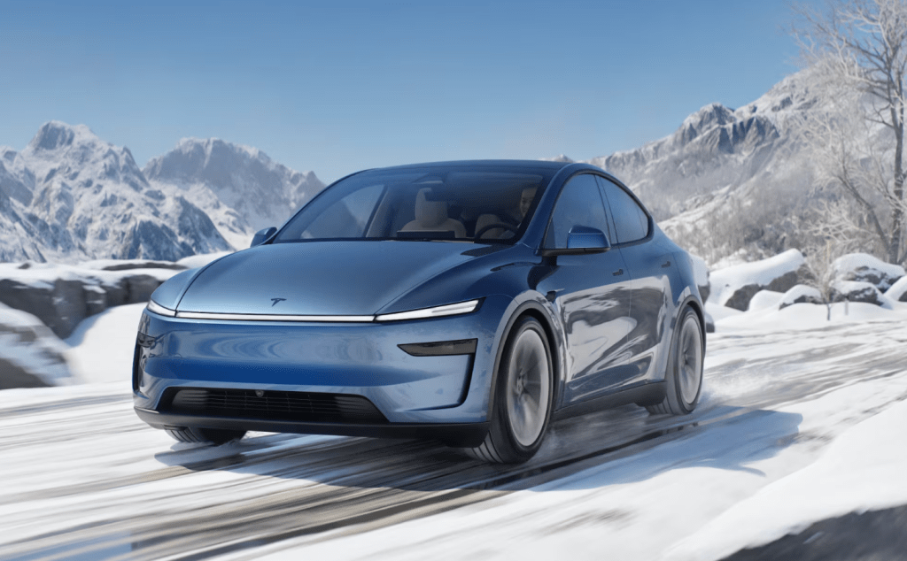 A relevant stock photo of new tesla model y china in a typical setting.